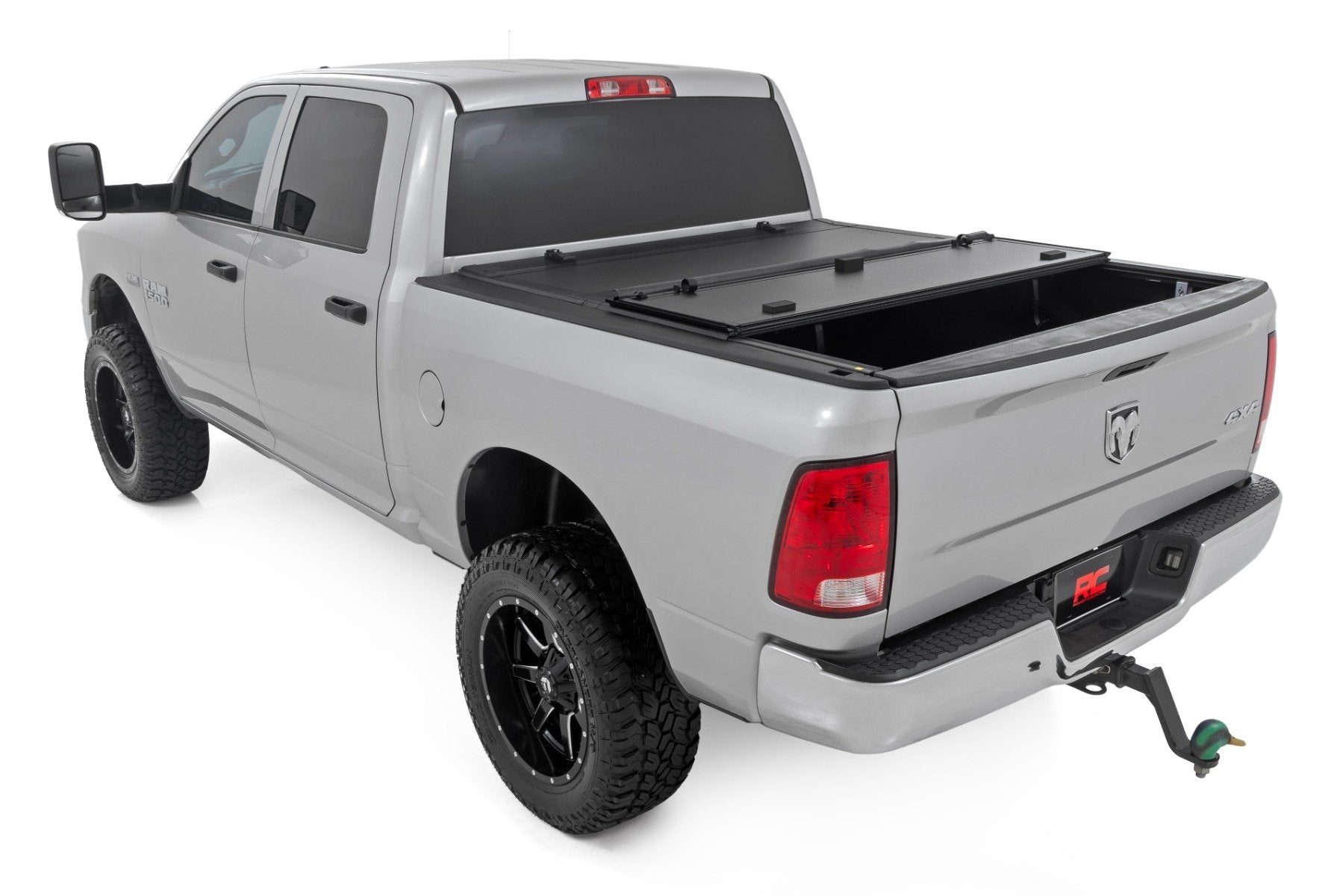 Hard Tri-Fold Flip Up Bed Cover | 5'7" Bed | Ram 1500 2WD/4WD (2010-2018 & Classic)
