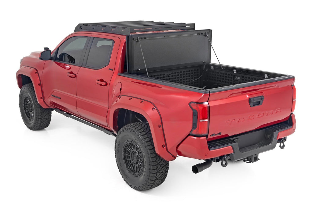 Hard Tri-Fold Flip Up Bed Cover | 5' Bed | Toyota Tacoma 2WD/4WD (2024-2025)