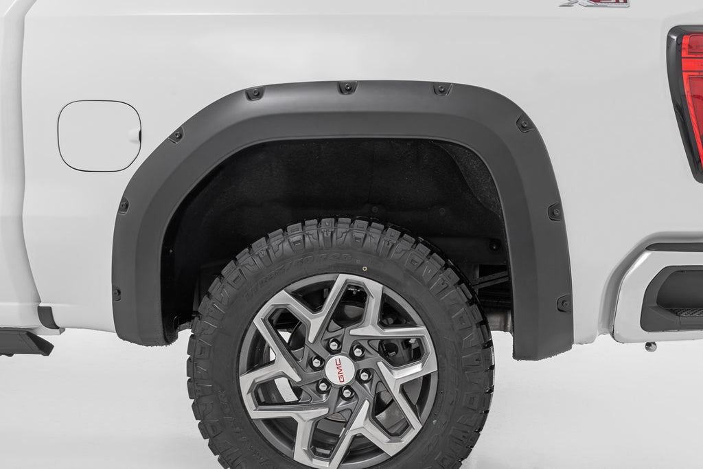 Pocket Fender Flares | GB8 Ebony Twilight | GMC Sierra 1500 2WD/4WD (2019-2025 & Classic)