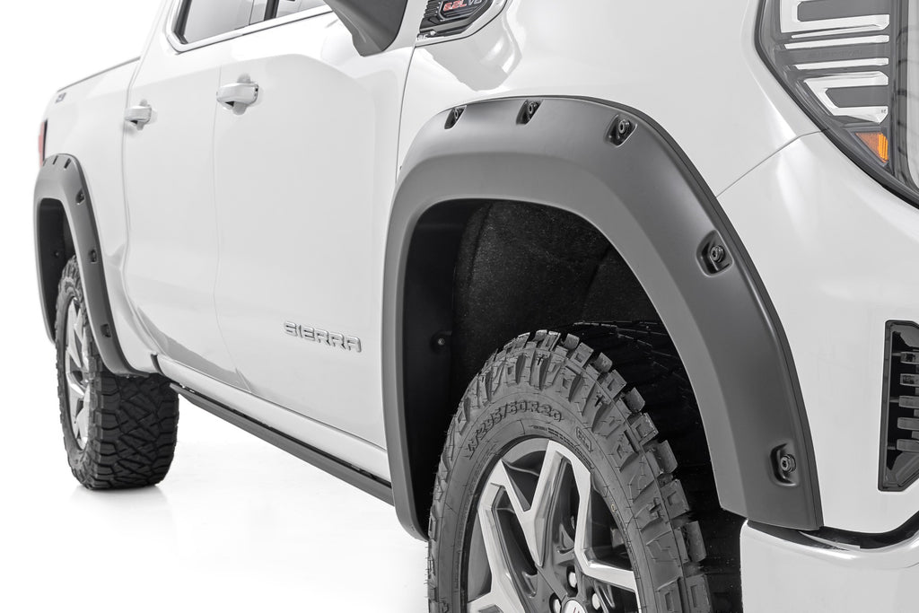 Pocket Fender Flares | GXP Downpour | GMC Sierra 1500 2WD/4WD (2019-2025 & Classic)