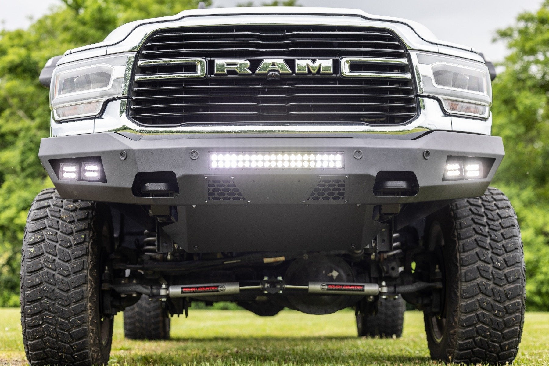 N3 Steering Stabilizer | Dual | 2.5-8 Inch Lift | Ram 2500 (14-25)/3500 (13-25) 