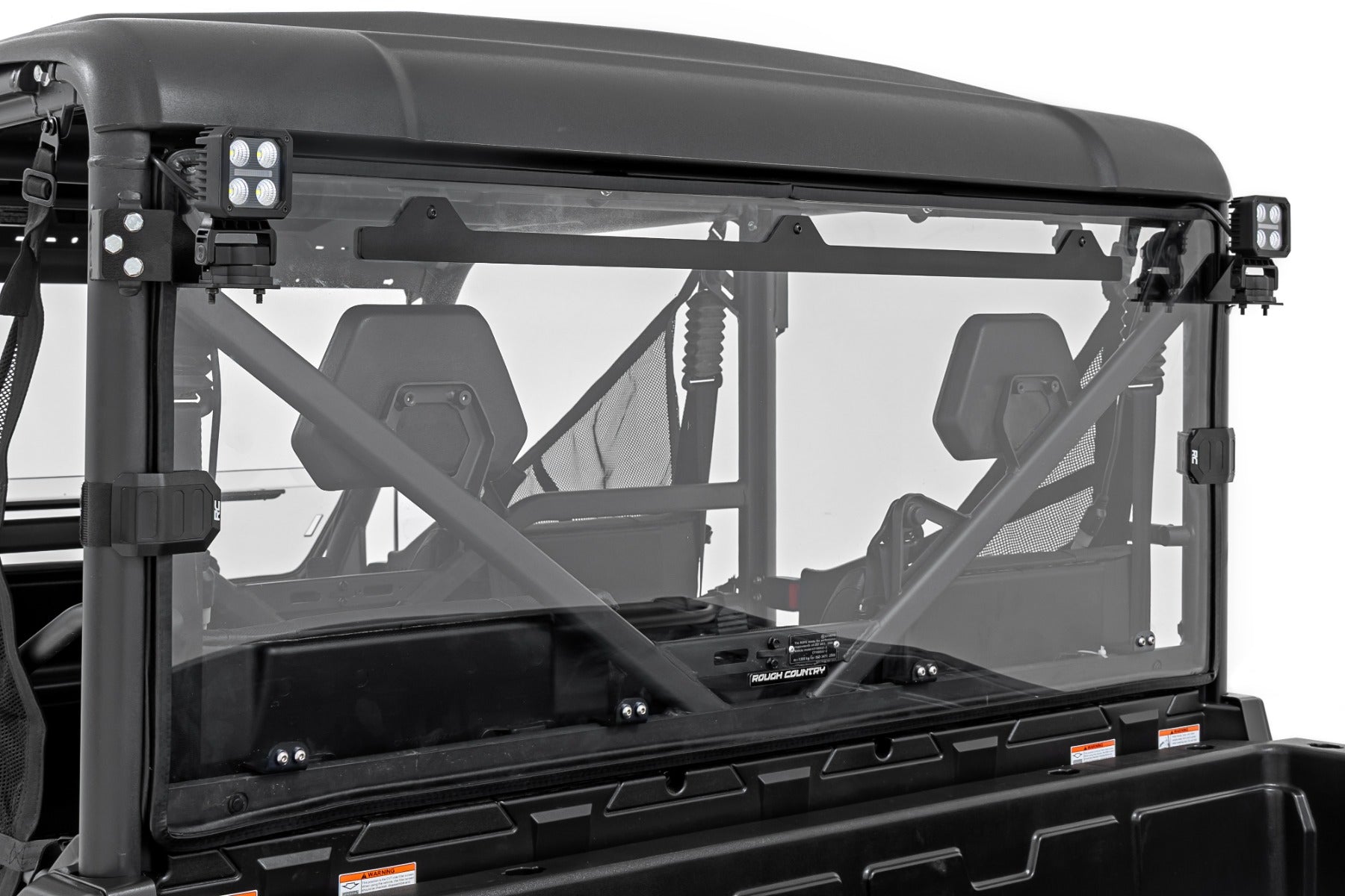 LED Light Kit | Rear Mount | 2" Black Pair | CFMOTO UFORCE 1000