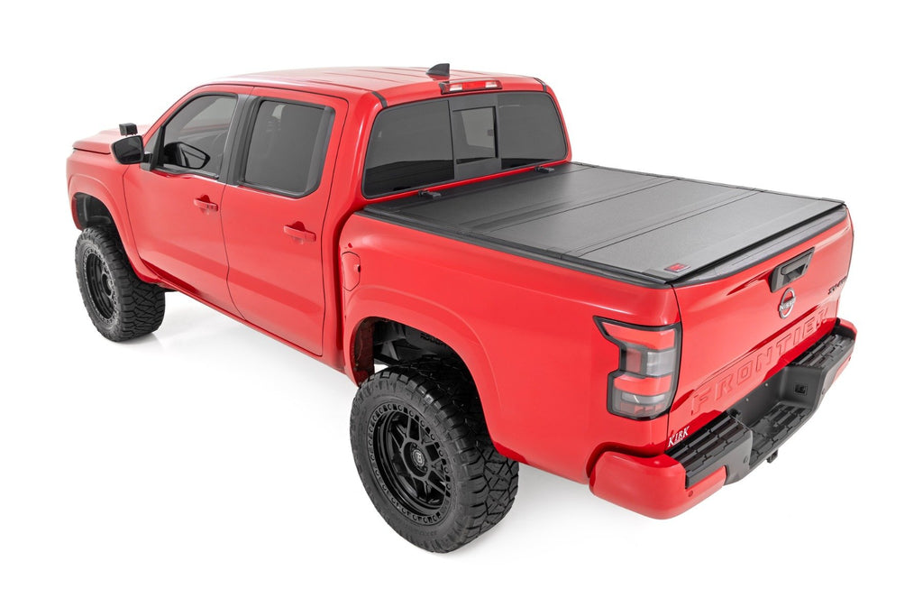 Hard Tri-Fold Flip Up Bed Cover | 5' Bed | Nissan Frontier 2WD/4WD (22-25)