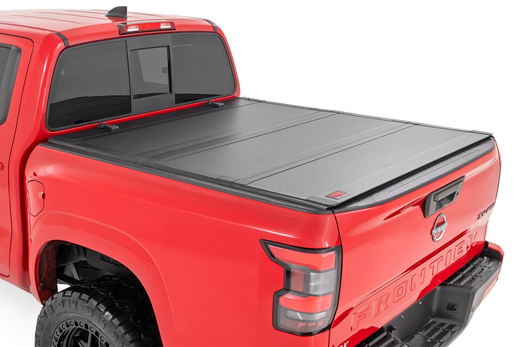 Hard Tri-Fold Flip Up Bed Cover | 5' Bed | Nissan Frontier 2WD/4WD (22-25)