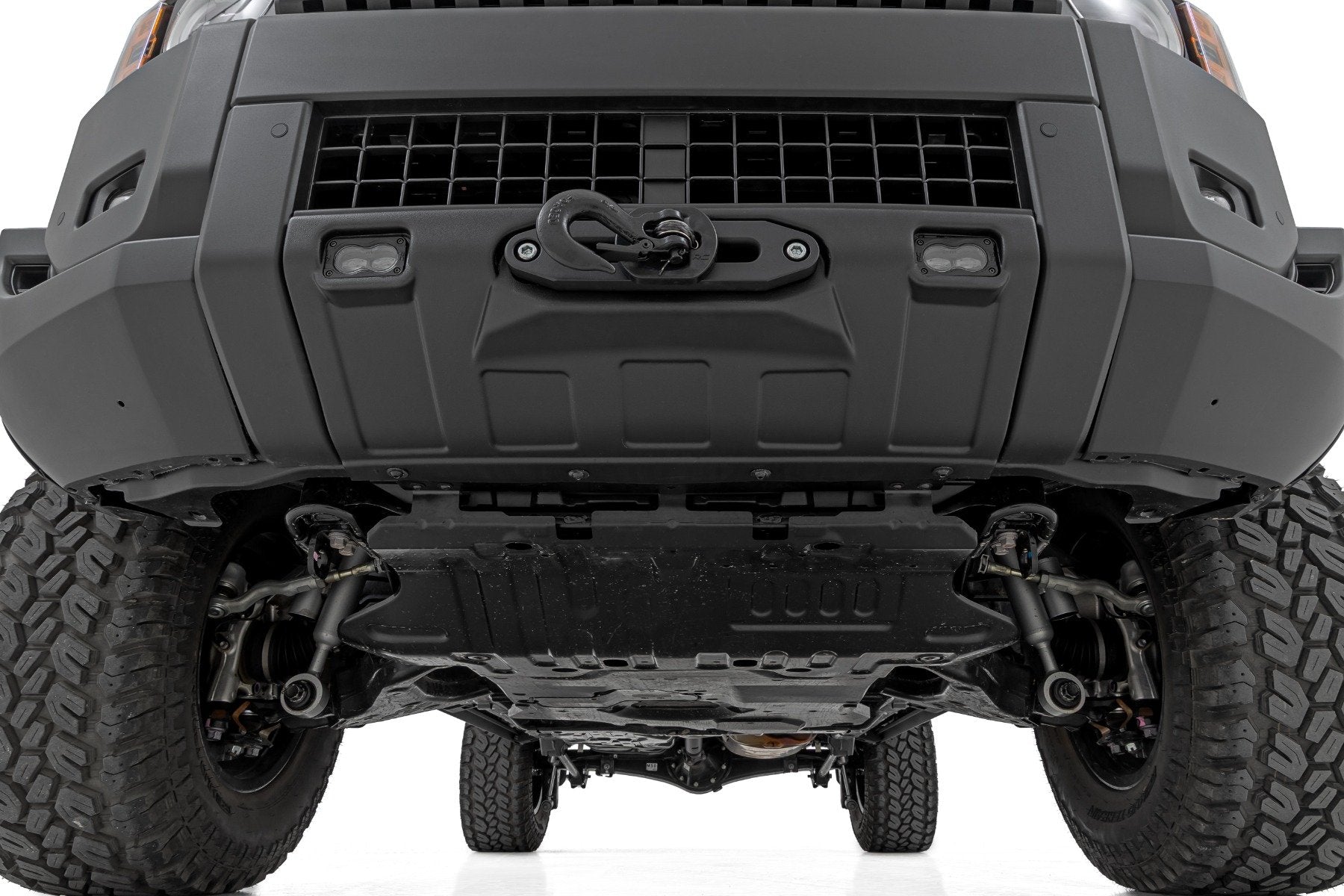 Hidden Winch Mount | White SAE | Fog | Toyota Land Cruiser 4WD (2024-2025)