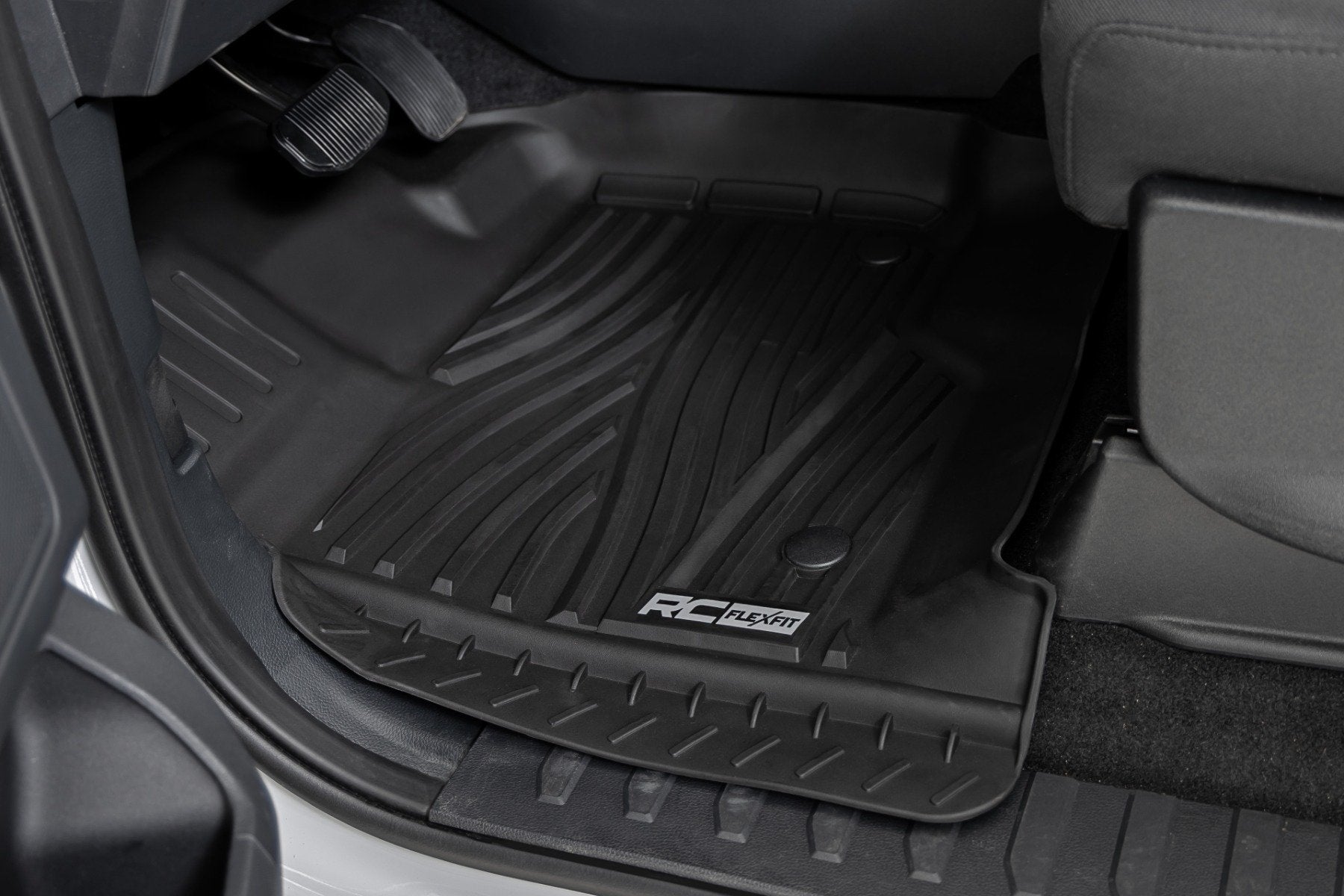 Flex-Fit Floor Mats | Front | Ford F-150 (15-25)/F-150 Lightning (22-25)/Raptor (17-25) 