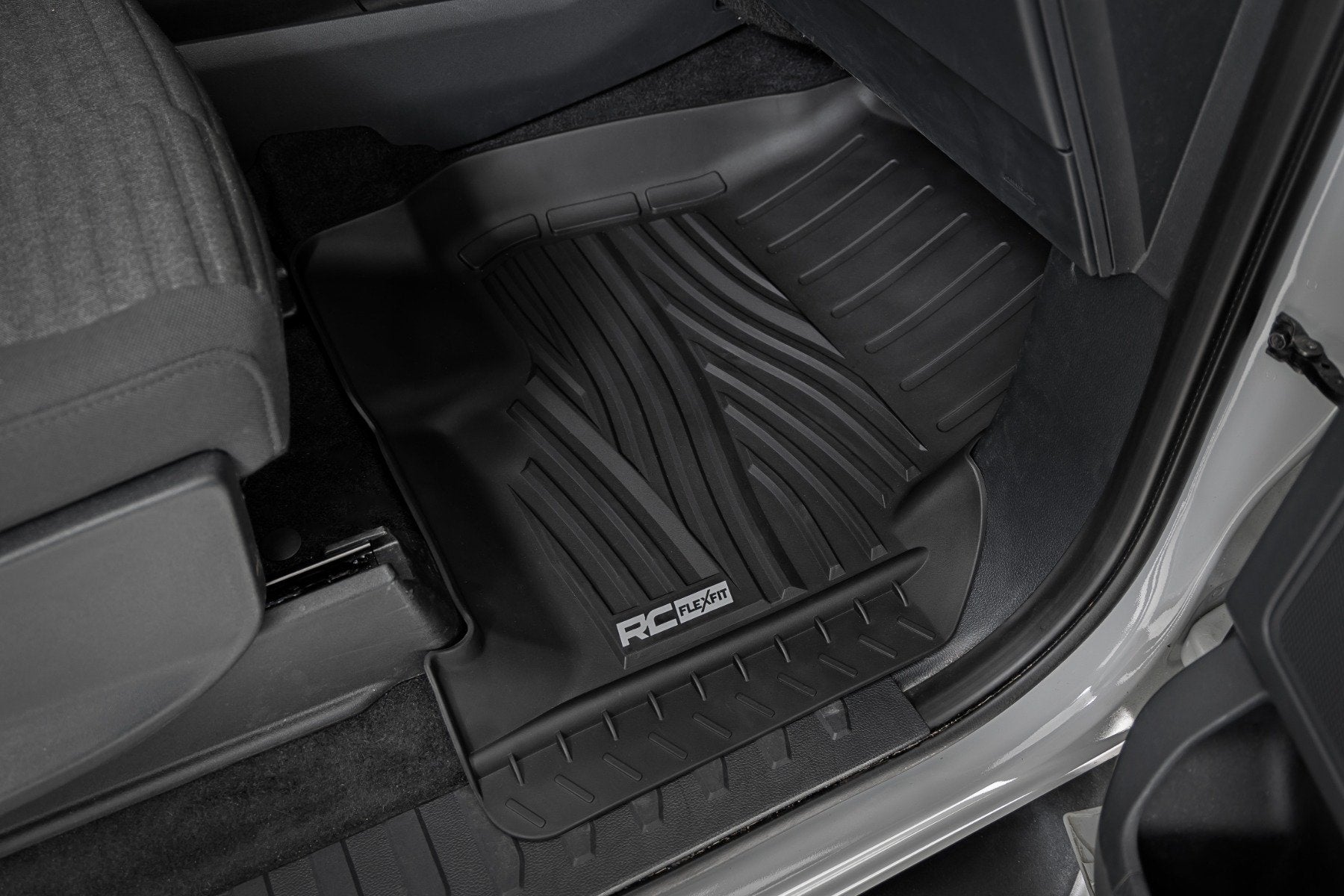 Flex-Fit Floor Mats | FR & RR | Ford F-150 (15-25)/F-150 Lightning (22-25)/Raptor (17-25) 