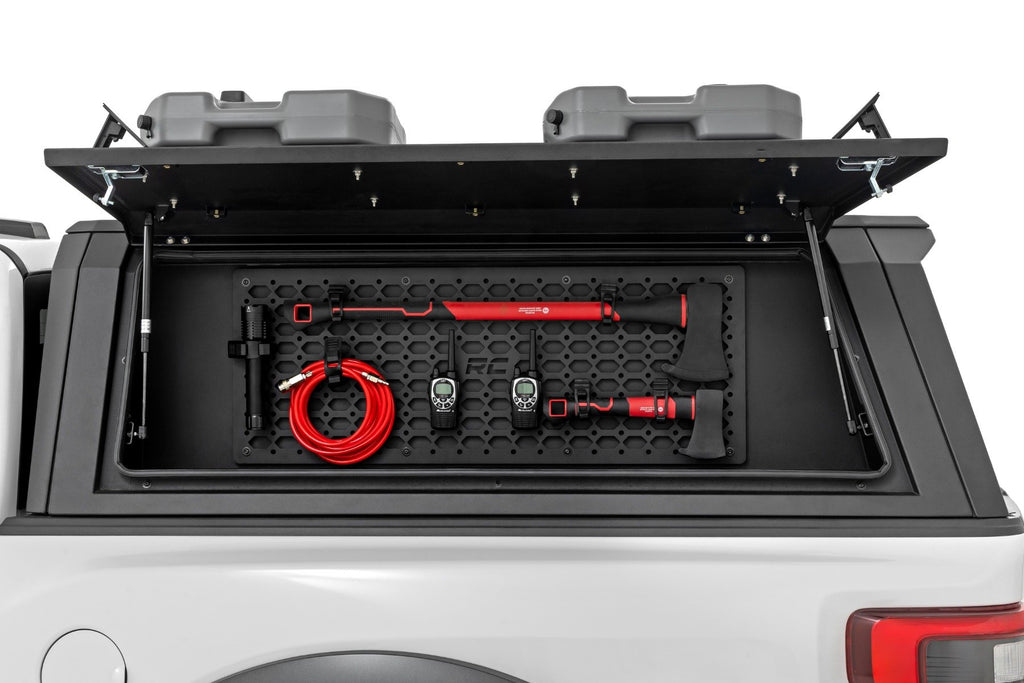 Bed Cap Molle Panel Side Storage Bin | Drivers Side