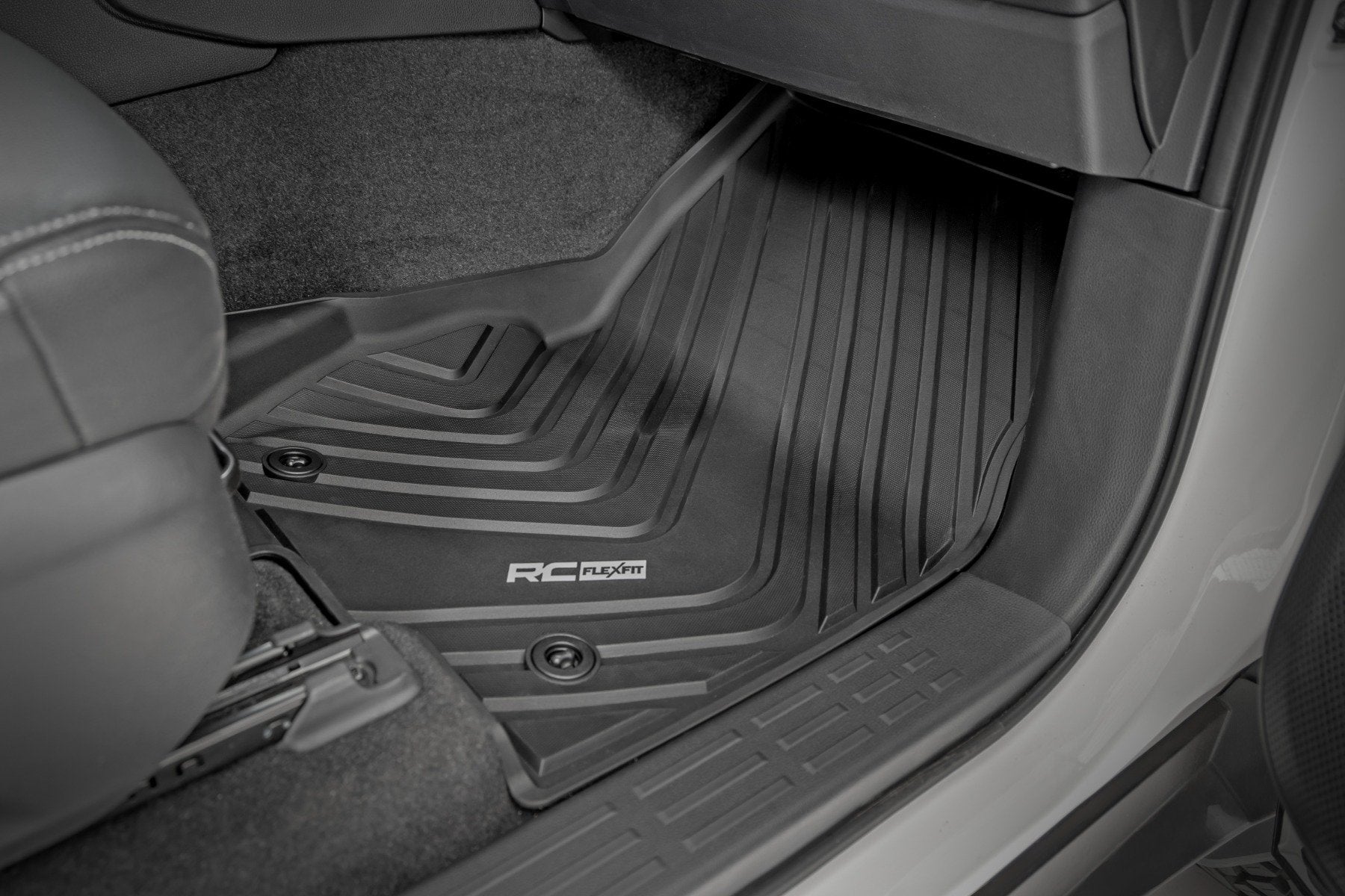 Flex-Fit Floor Mats | FR & RR | Toyota Landcruiser (2024-2025)