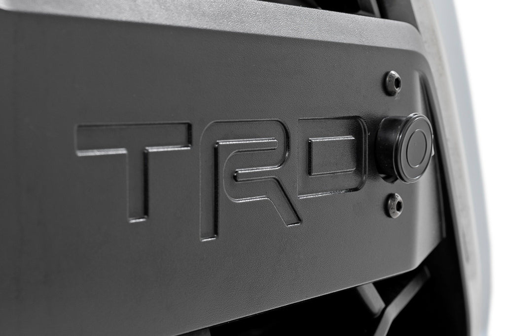 Hybrid Front Bumper | 12000S | Blk LED w/ White DRL | Toyota Tundra (22-25)