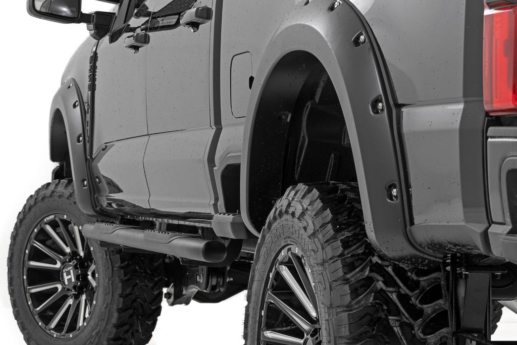 Pocket Fender Flares | D1 Stone Gray | Ford F-250/F-350 Super Duty (23-25)