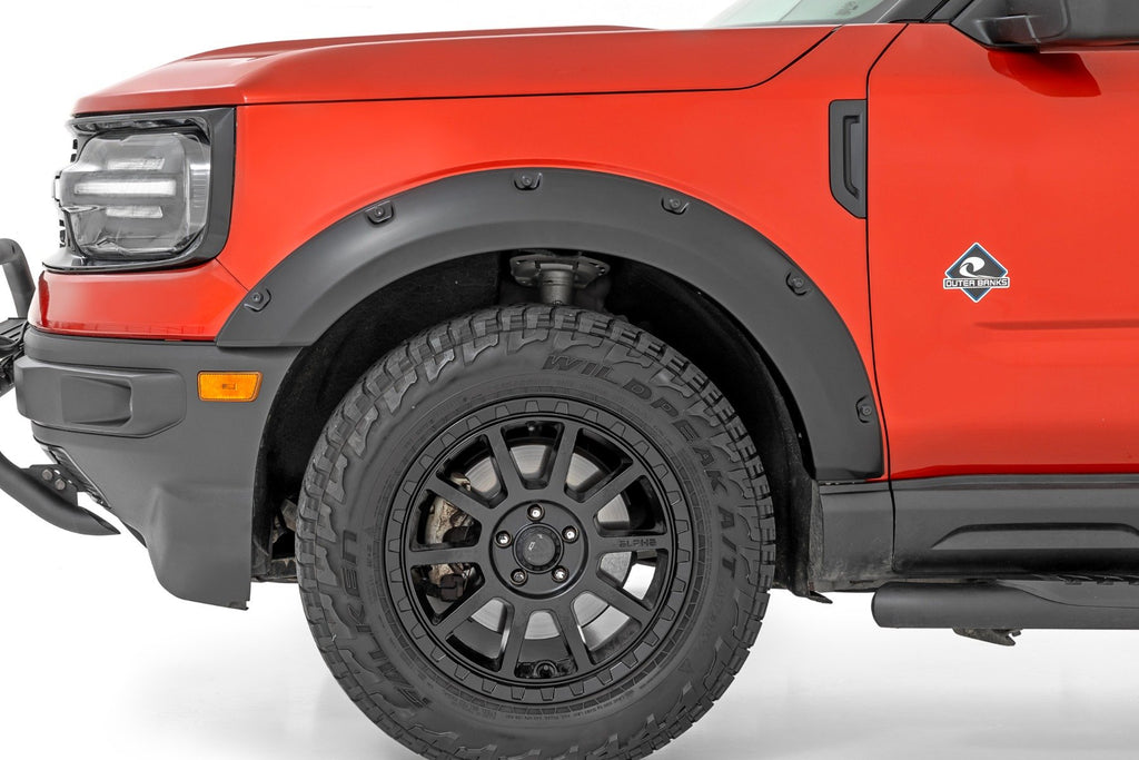Pocket Fender Flares | YZ Oxford White | Ford Bronco Sport 4WD (2021-2025)