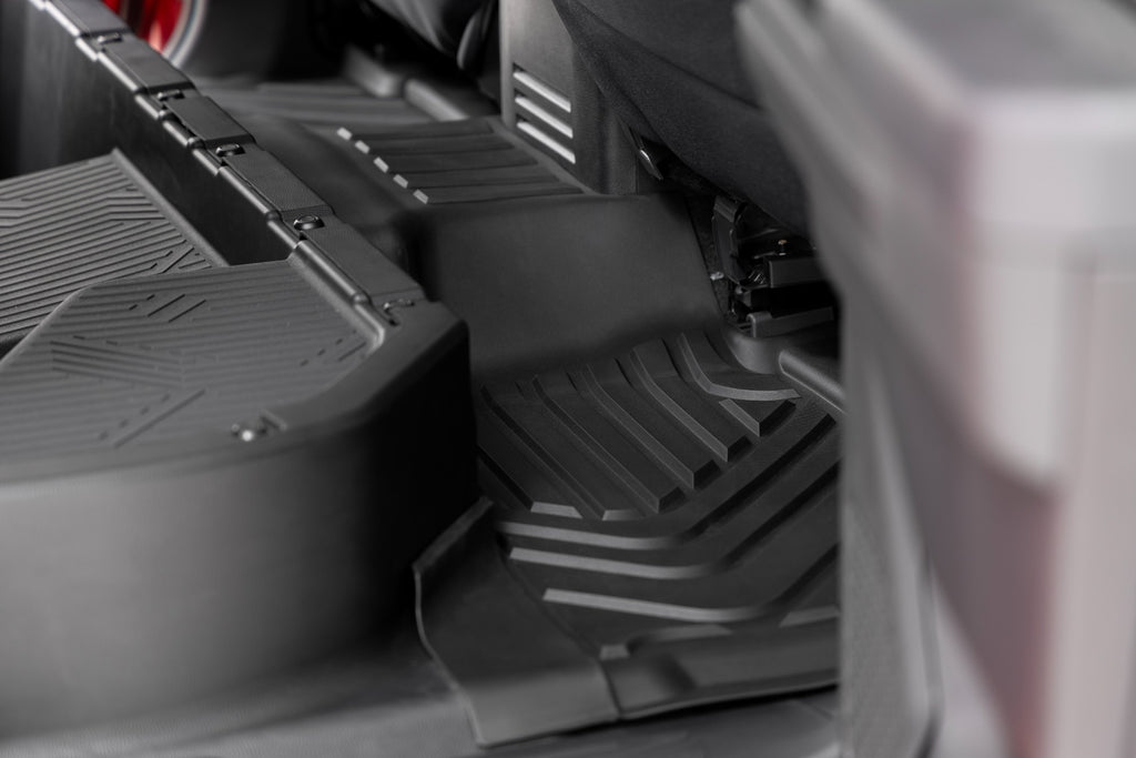 Flex Fit Floor Mats | Front & Rear | Crew | Toyota Tacoma 2WD/4WD (2024-2025)