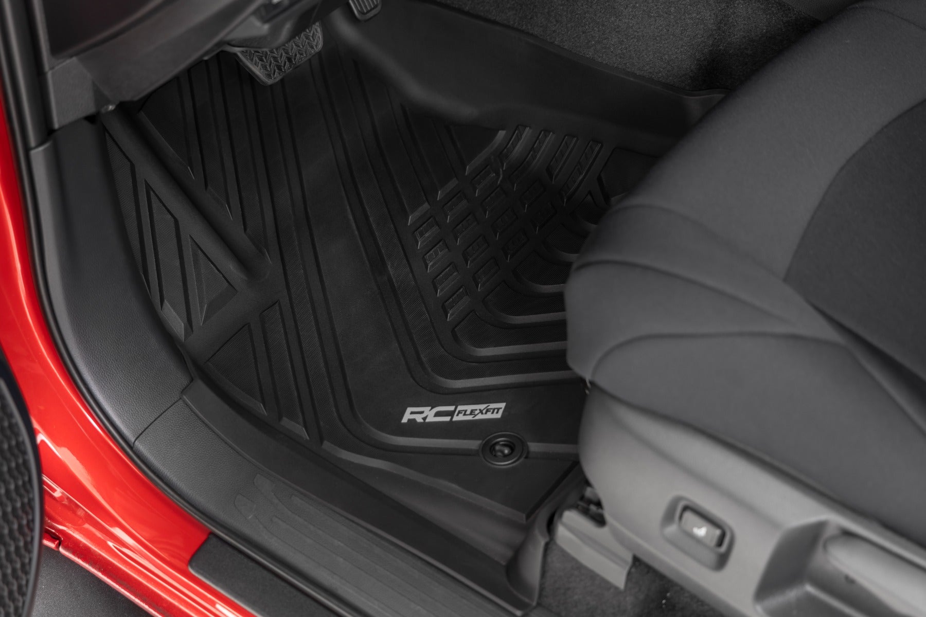 Flex Fit Floor Mats | Front & Rear | Crew | Toyota Tacoma 2WD/4WD (2024-2025)