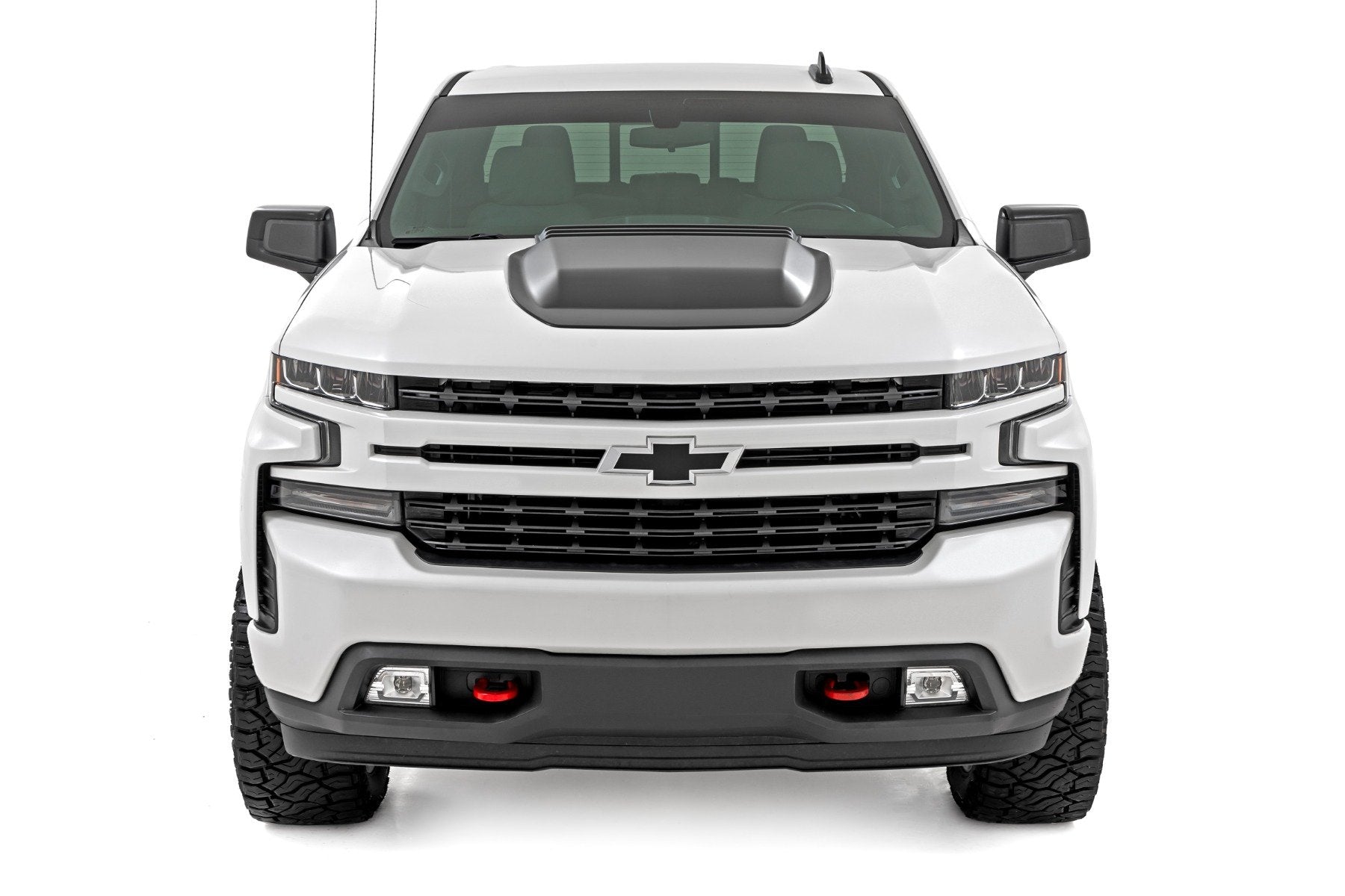 Hood Scoop | GBA Black | Chevy Silverado 1500 2WD/4WD (2019-2025 & Classic)