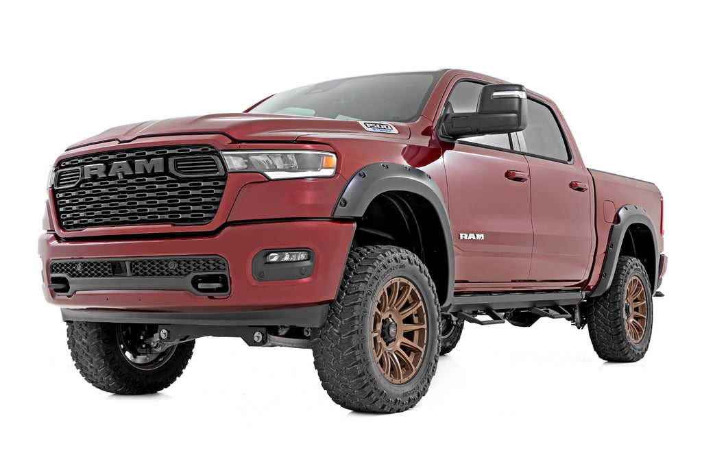 Pocket Fender Flares | PRV Delmonico Red | Ram 1500 2WD/4WD (2025)