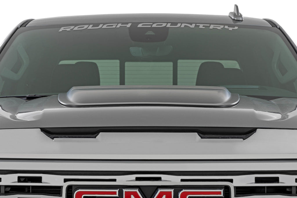 Hood Scoop | GAN Silver Ice Metallic | GMC Sierra 1500 2WD/4WD (2019-2025)
