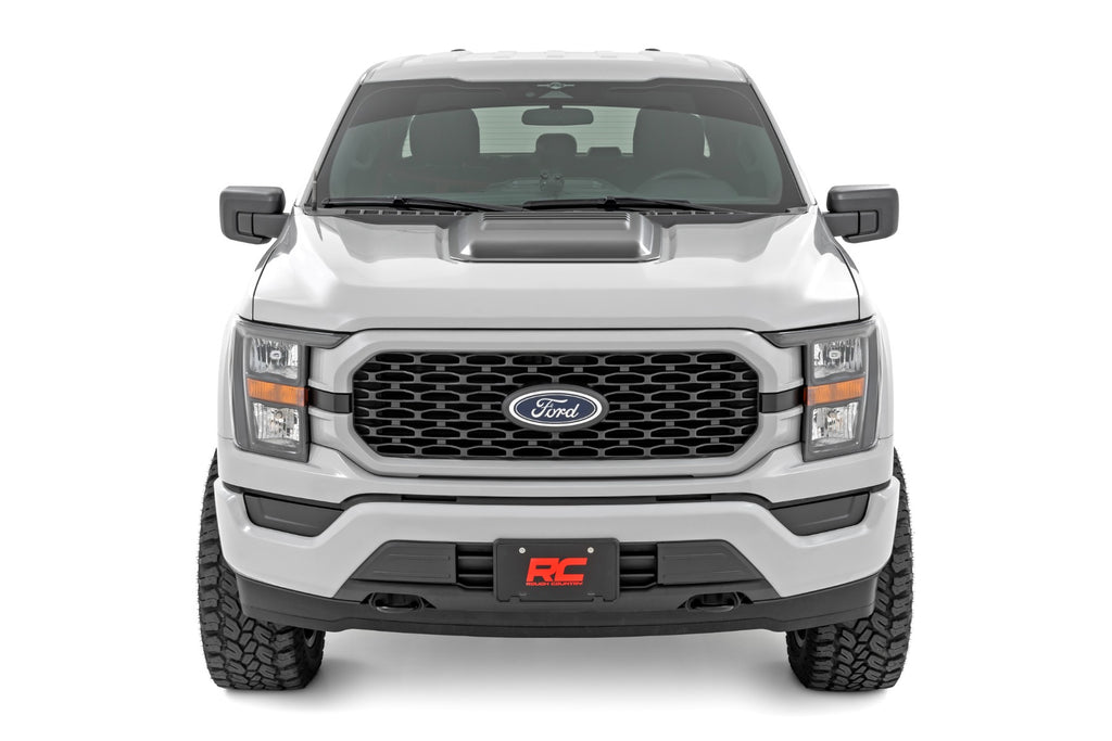 Hood Scoop | A3 Space White | Ford F-150 2WD/4WD (2021-2025)