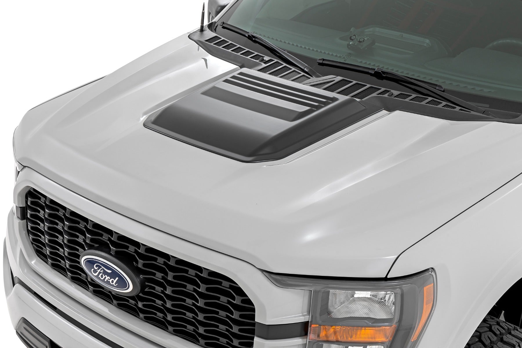 Hood Scoop | CN Code Orange | Ford F-150 2WD/4WD (2021-2025)