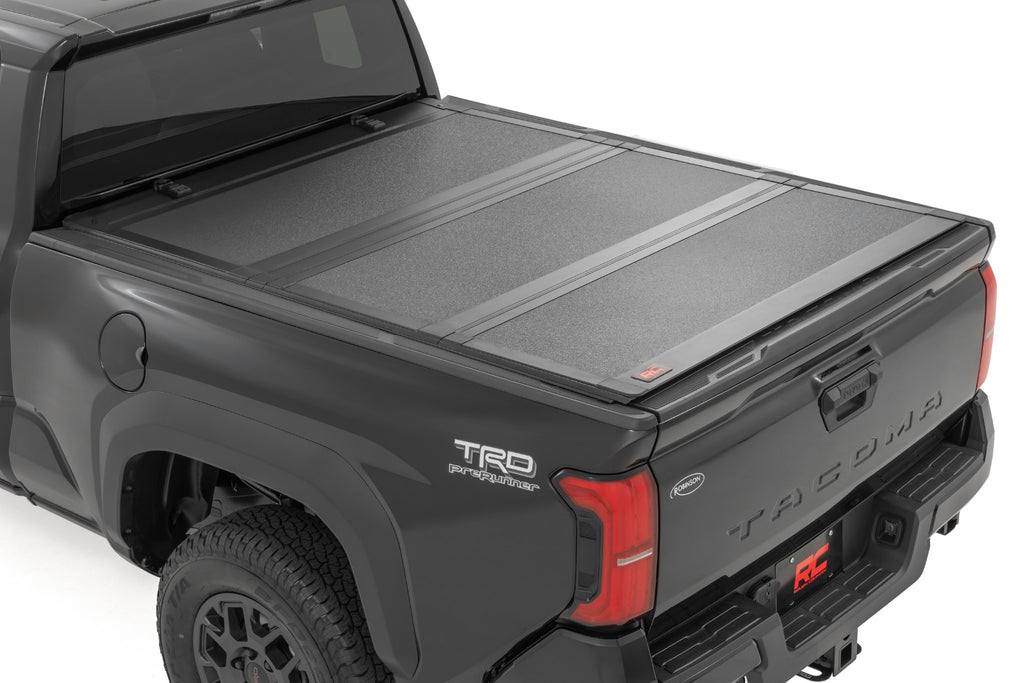 Hard Tri-Fold Flip Up Bed Cover | 6' Bed | Toyota Tacoma 2WD/4WD (2024-2025)