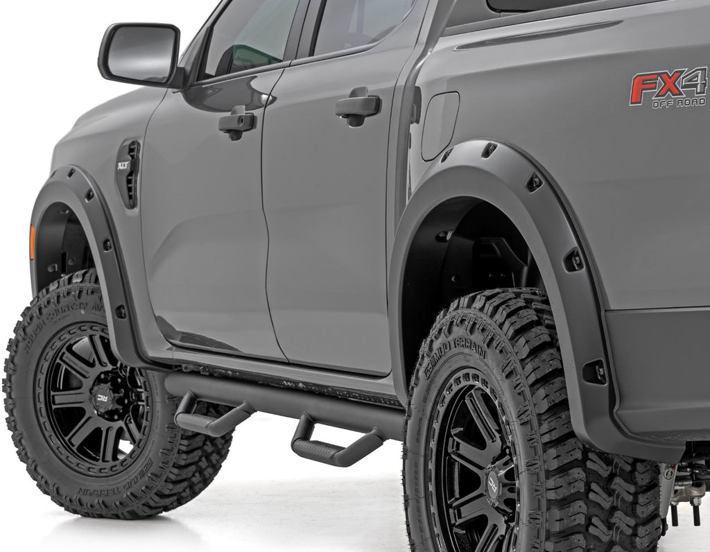 Pocket Fender Flares | JS Iconic Silver | Ford Ranger 2WD/4WD (2024-2025)