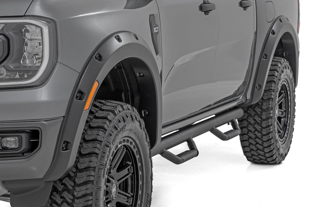 Pocket Fender Flares | G1 Absolute Black | Ford Ranger 2WD/4WD (2024-2025)