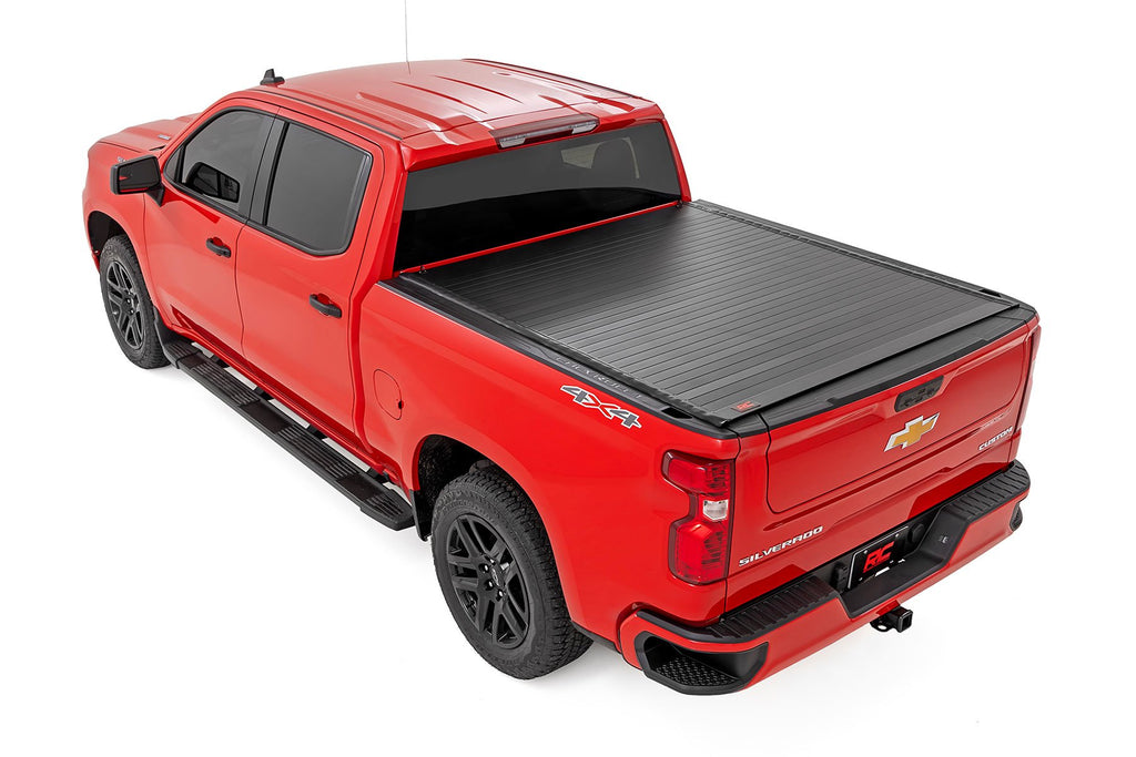 Hard Roll Up Bed Cover | 5'10" Bed | Chevy/GMC Sierra/Silverado 1500 (19-25) 