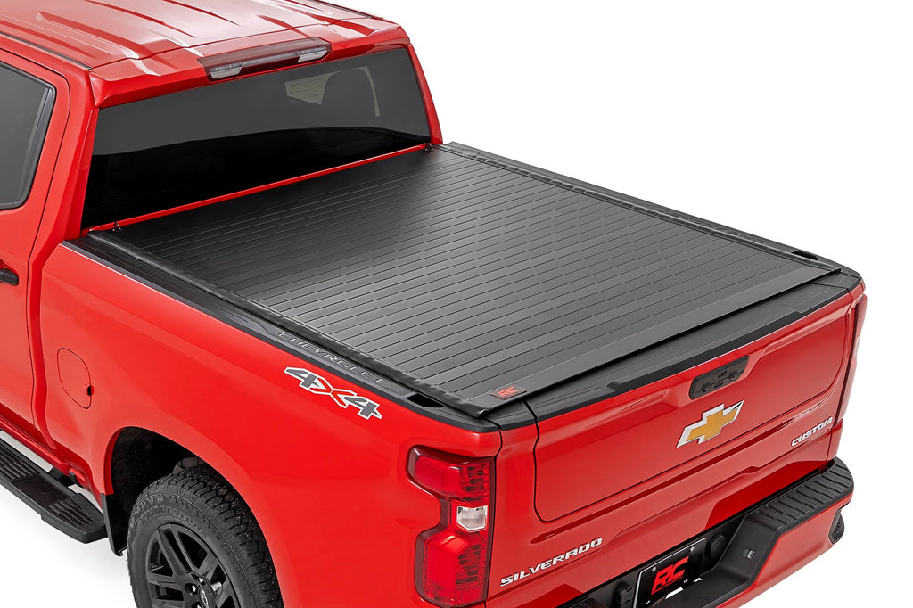 Hard Roll Up Bed Cover | 5'10" Bed | Chevy/GMC Sierra/Silverado 1500 (19-25) 