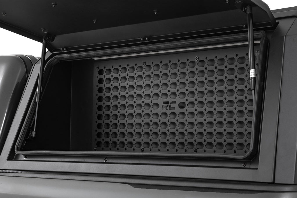 Bed Cap Molle Panel Side Storage Bin | Drivers Side