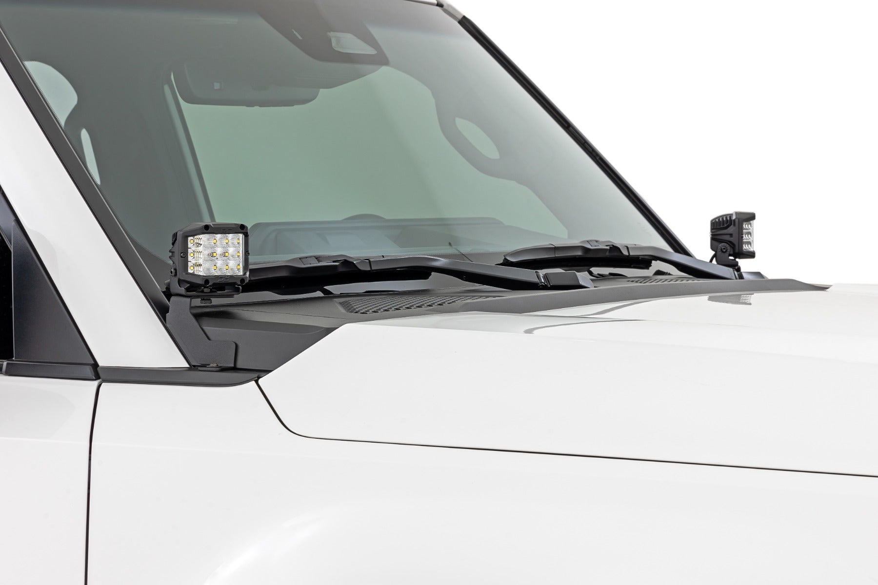 LED Light Kit | Ditch Mount | 2" Black Pair | Spot | Toyota Land Cruiser (24-25)