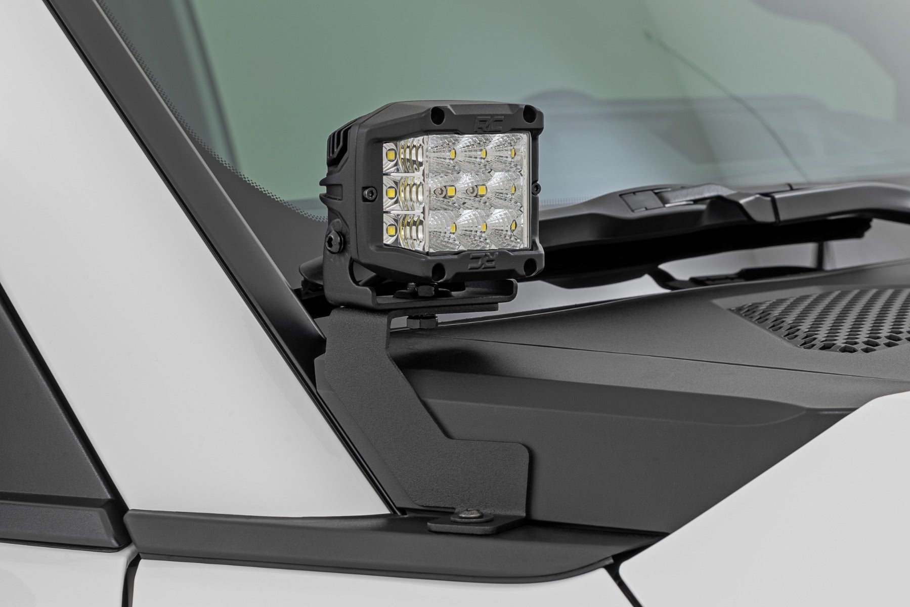 LED Light Kit | Ditch Mount | 2" Black Pair | Spot | Toyota Land Cruiser (24-25)