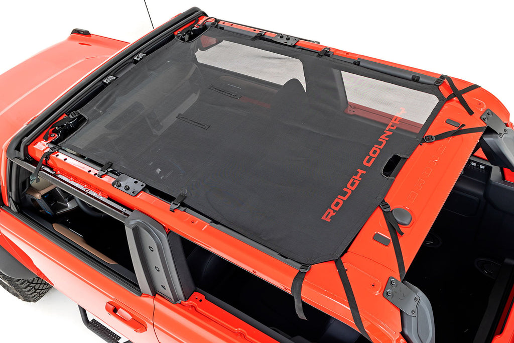 Mesh Bikini Top Plus | Black | Ford Bronco 4WD (2021-2025)