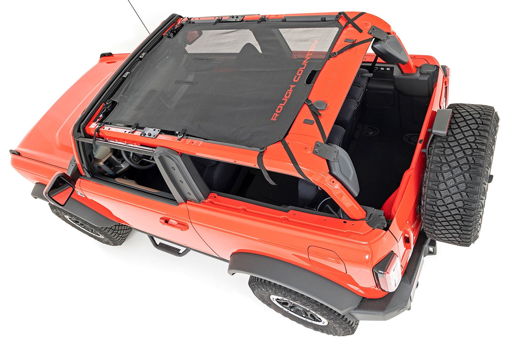 Mesh Bikini Top Plus | Black | Ford Bronco 4WD (2021-2025)