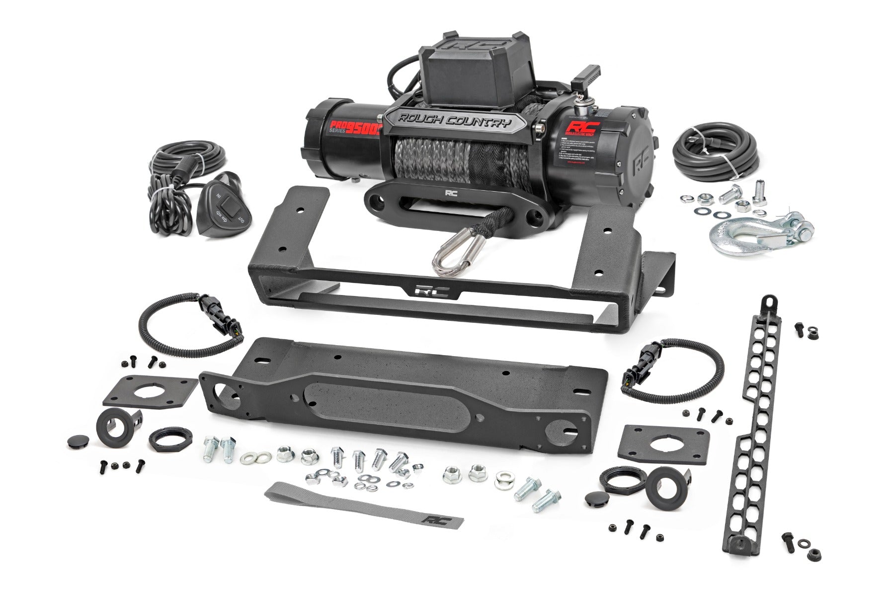 High Winch Mount | All Models | 9500S | Ford Bronco 4WD (2021-2025)