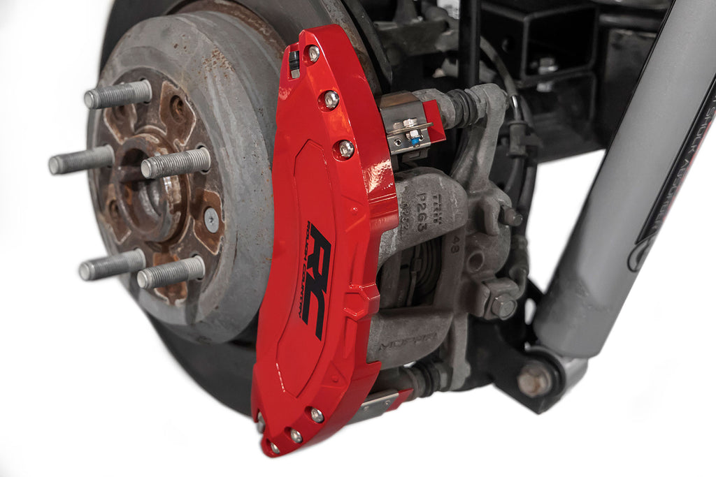 Caliper Covers | Rear | Red | Jeep Wrangler JK/Wrangler Unlimited  (2007-2018)