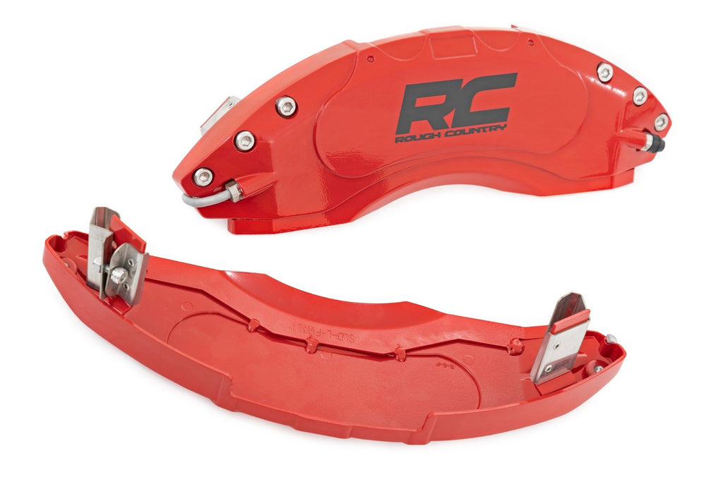 Caliper Covers | Front Only | Red | Toyota Tacoma 2WD/4WD (2005-2023)