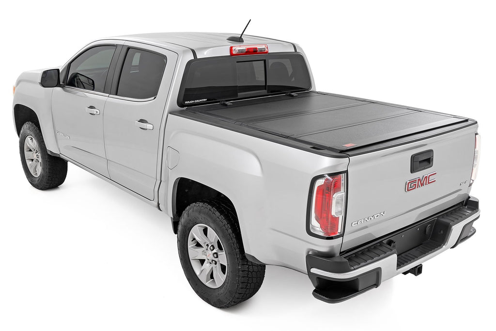 Hard Tri-Fold Flip Up Bed Cover | 6' Bed | Chevy/GMC Canyon/Colorado (15-25)