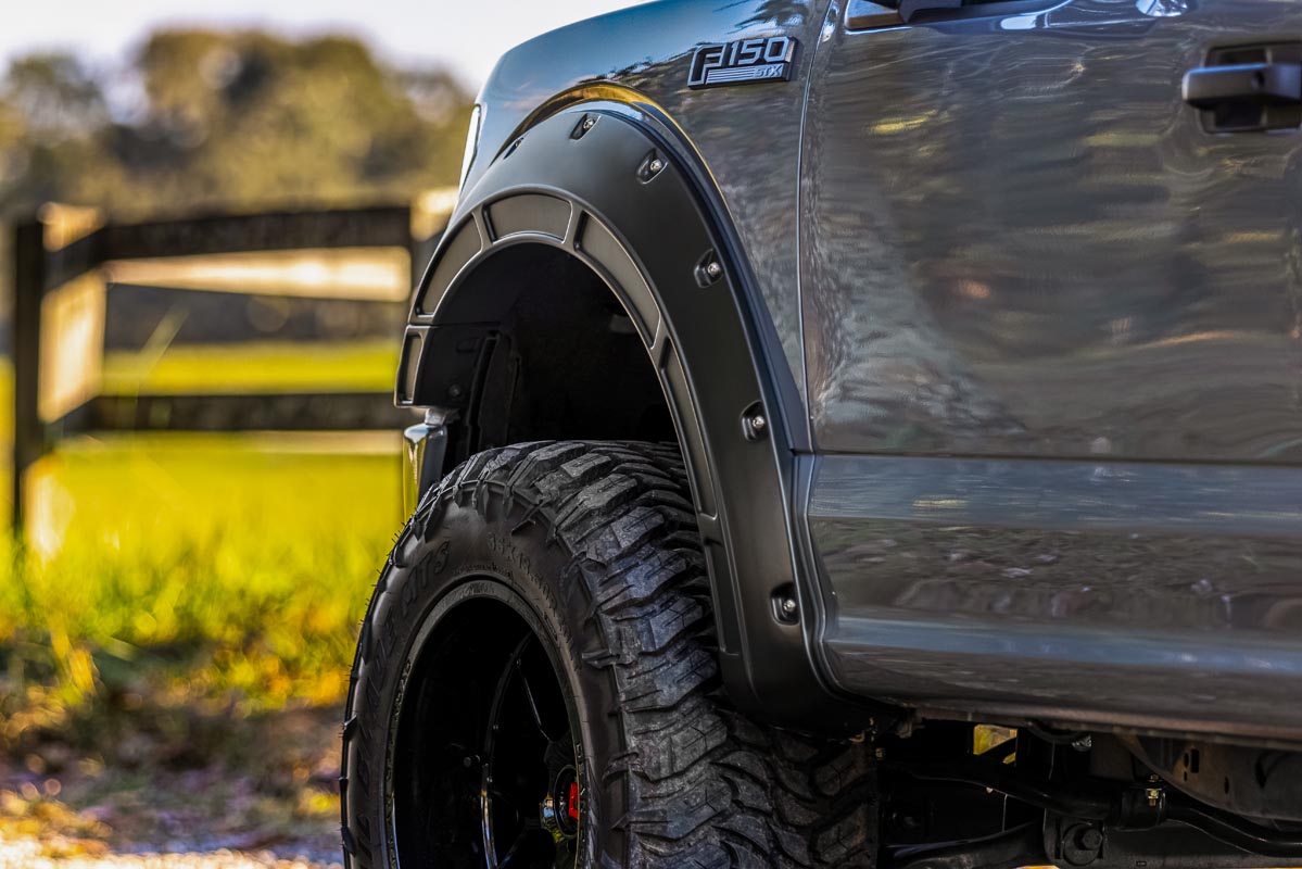 Fender Flares | Defender | BN Silver Spruce | Ford F-150 2WD/4WD (2015-2020)