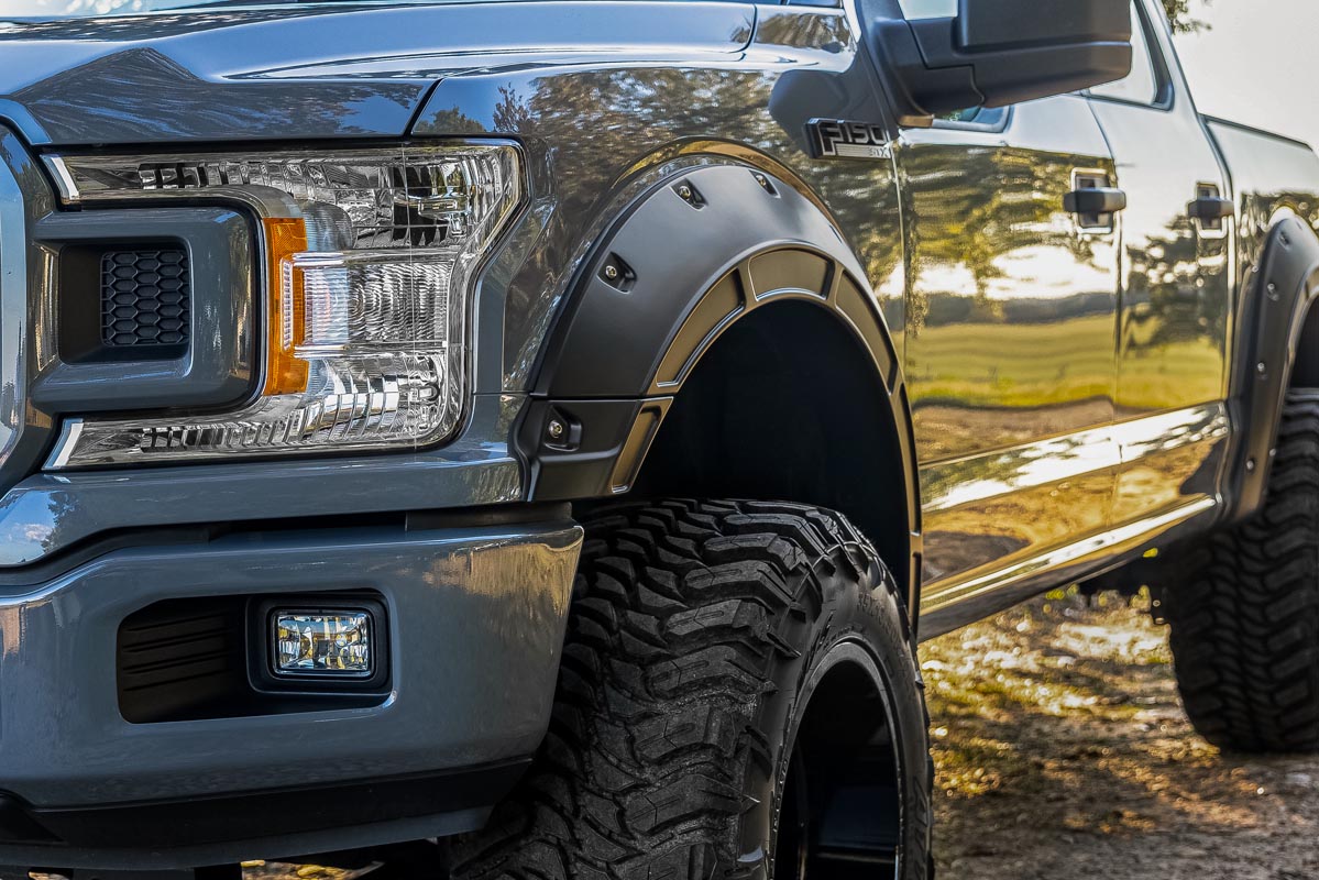 Fender Flares | Defender | BN Silver Spruce | Ford F-150 2WD/4WD (2015-2020)