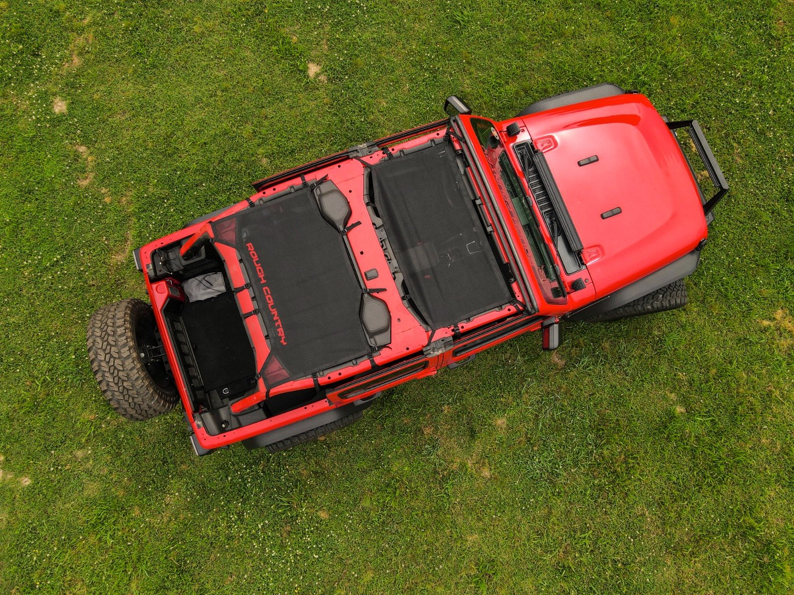 Mesh Bikini Top Plus | Black | Jeep Wrangler JL (21-23)/Wrangler Unlimited (18-23) 