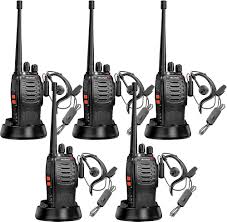 ARCSHELL AR-5 TWO WAY RADIO W/EARPIECE 2PACK UHF TRANSCEIVERS