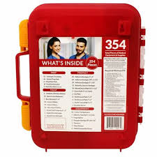 874545895 351 PC EMERGENCY FIRST AID KIT HOME WORKPLACE