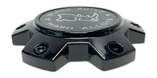 E1-0098-MB ELITE MATTE BLACK CAP FOR 6-135/6-139.7 BLACK LOGO