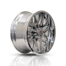20X10 6-135/6-5.50/6-139.7 -18 106.1 ELITE FORCE RECON POLISHED MILLED WINDOW E520201098475
