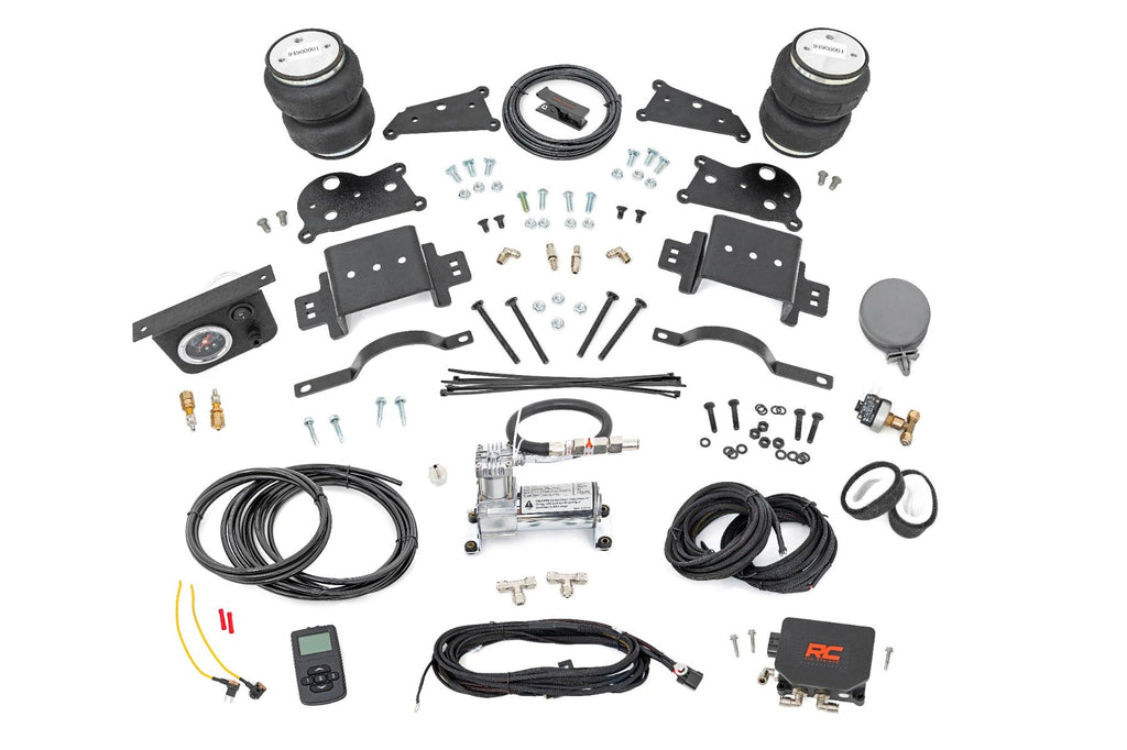 Air Spring Kit w/compressor | Wireless Controller | 4 Inch Lift Kit | Ram 2500 (14-25)