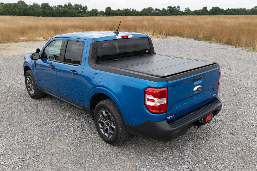 Hard Tri-Fold Flip Up Bed Cover | 4'6" Bed | Ford Maverick 2WD/4WD (22-25)