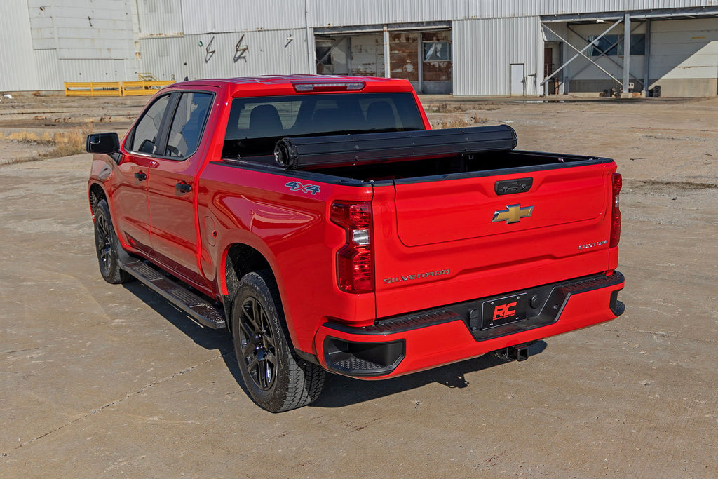 Hard Roll Up Bed Cover | 5'10" Bed | Chevy/GMC Sierra/Silverado 1500 (19-25) 