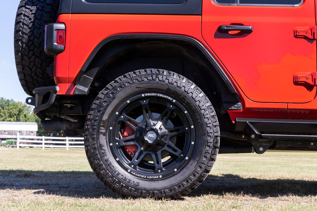 Caliper Covers | Rear | Red | Jeep Wrangler JK/Wrangler Unlimited  (2007-2018)