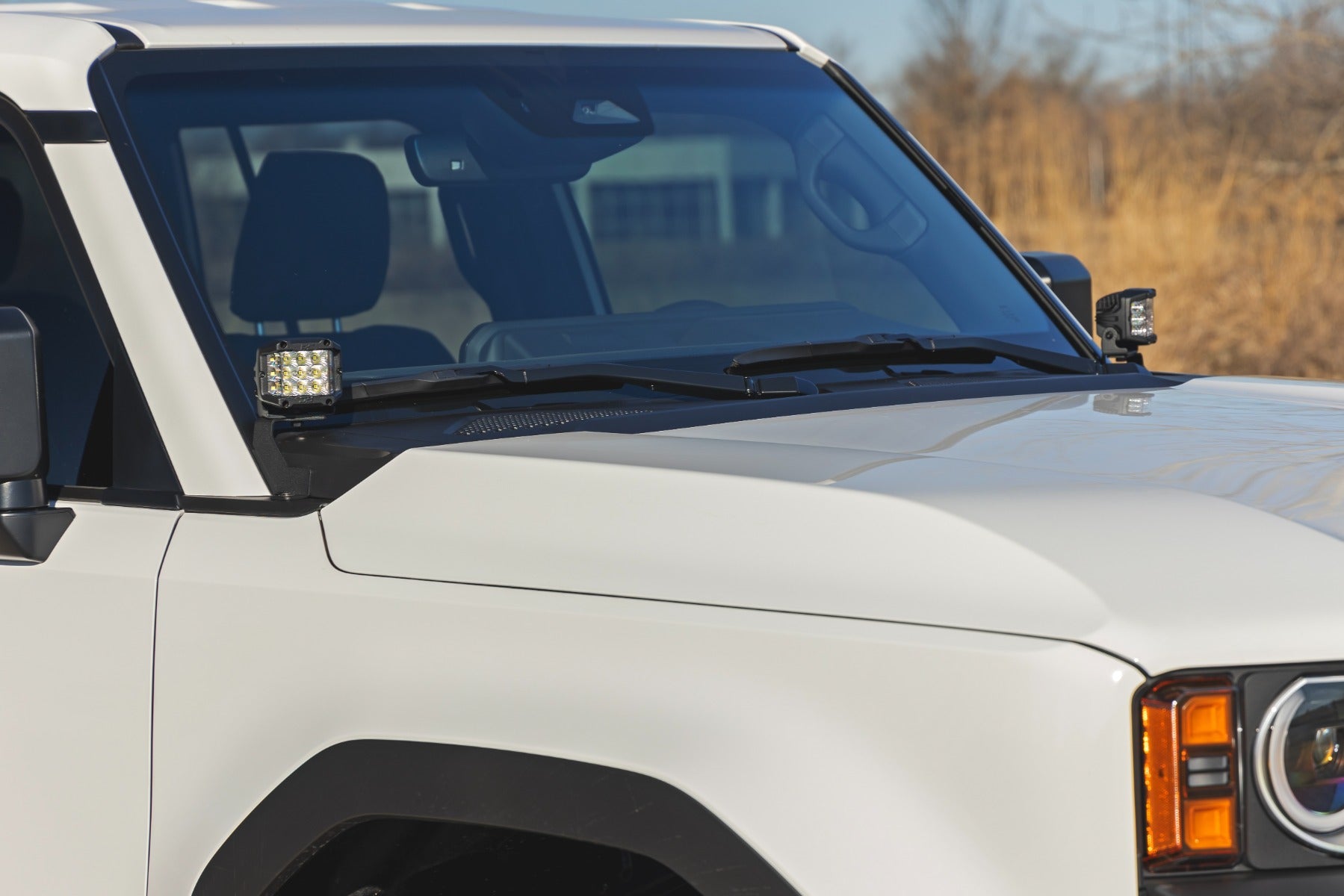 LED Light Kit | Ditch Mount | 2" Black Pair | Spot | Toyota Land Cruiser (24-25)