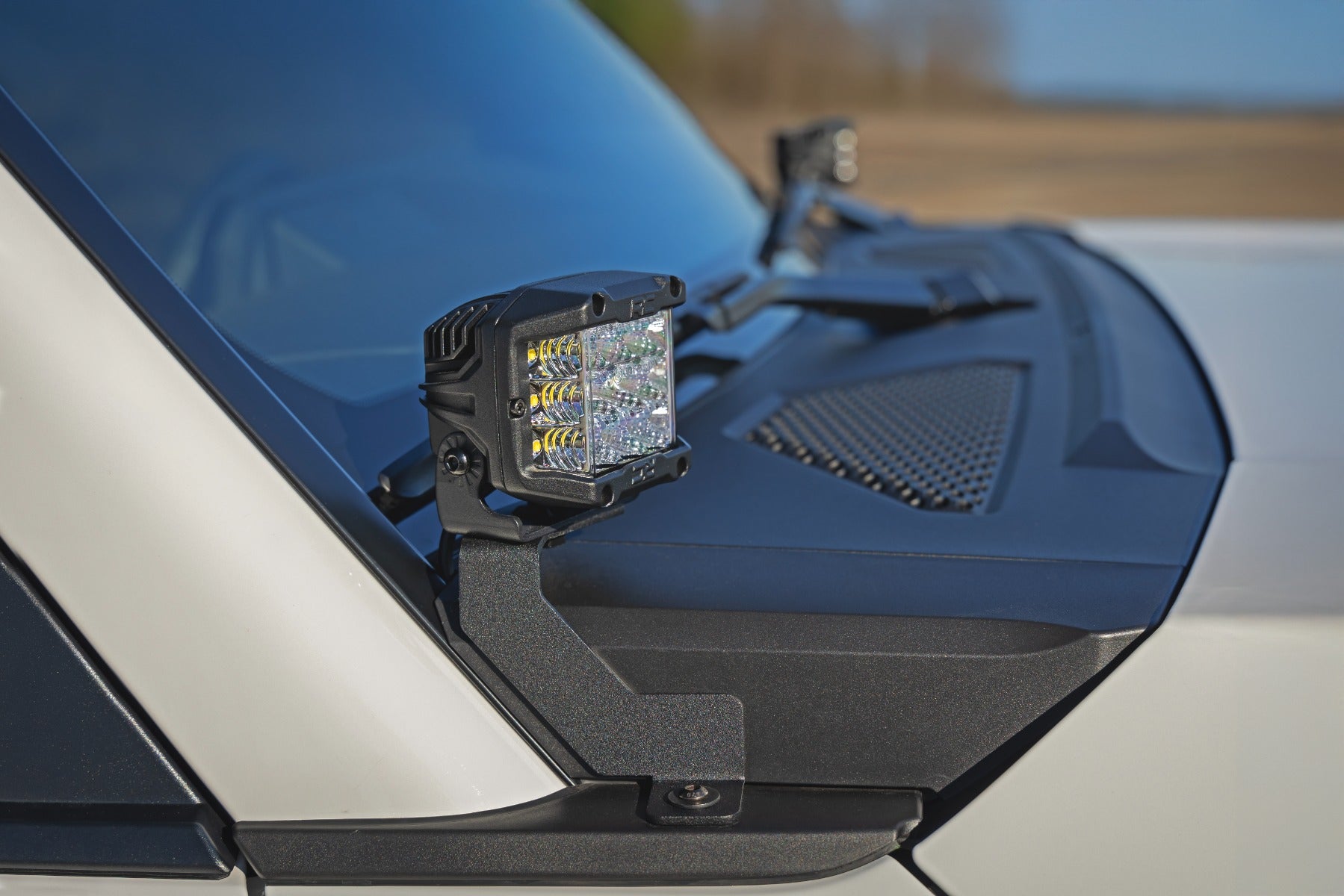 LED Light Kit | Ditch Mount | 2" Black Pair | Spot | Toyota Land Cruiser (24-25)